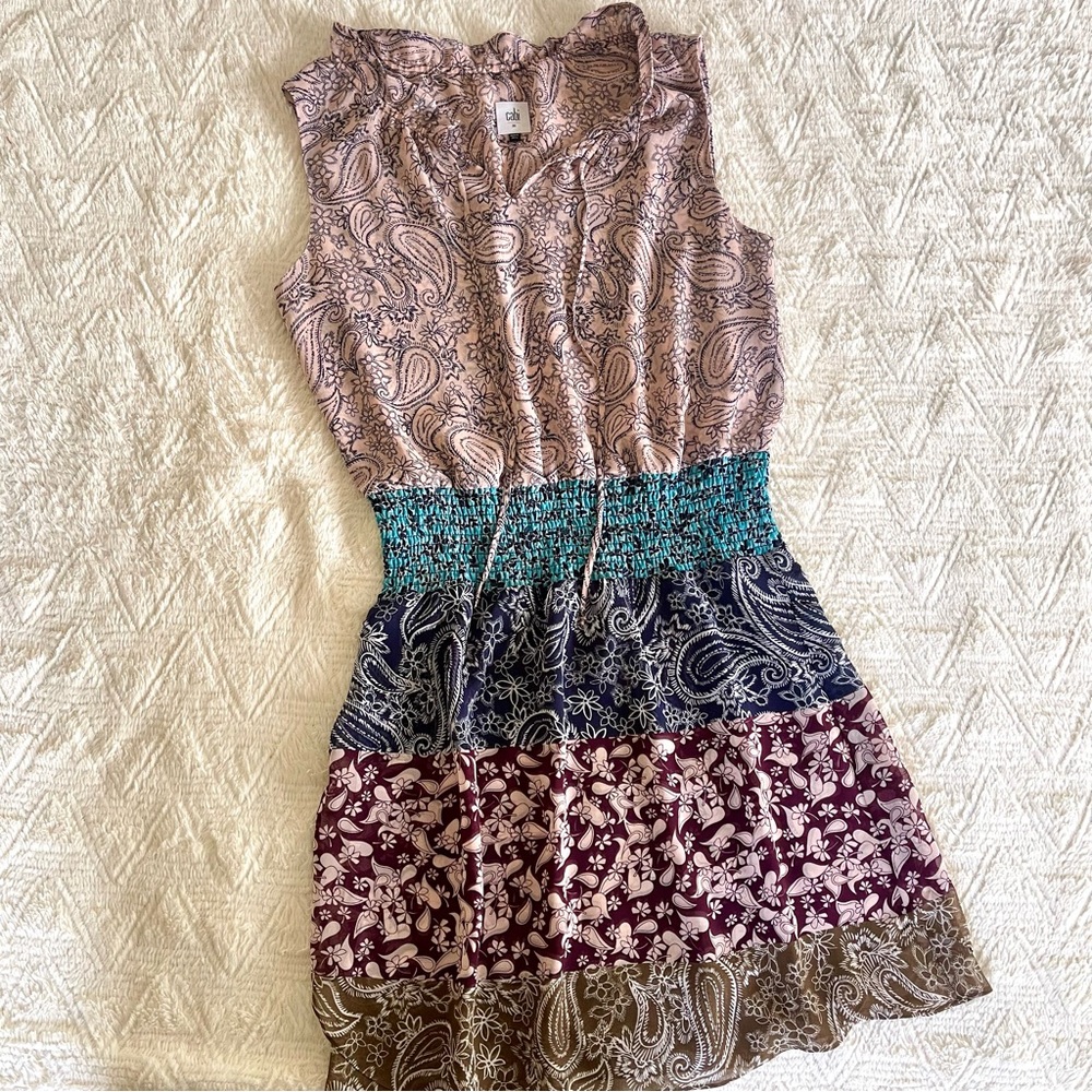Paisley Cabi Multi Colored Dress